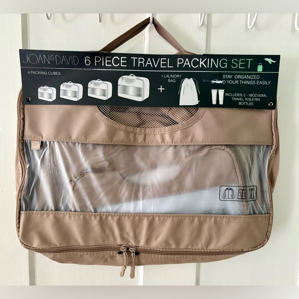 Joan & David Travel Packing Set NWT